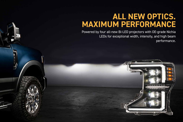Morimoto XB Evo Hybrid LED Headlights | 2020-2022 Ford Super Duty