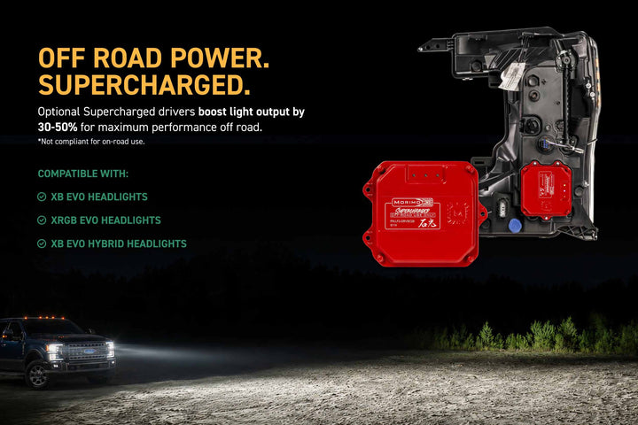 Morimoto XB Evo LED Headlights | 2020-2022 Ford Super Duty