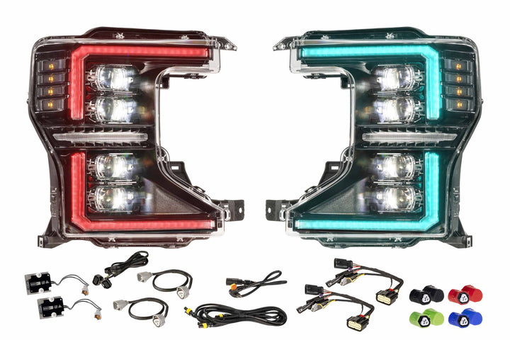 Morimoto XRGB Evo LED Headlights | 2020-2022 Ford Super Duty