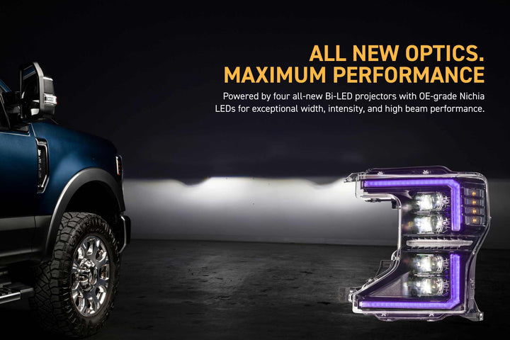 Morimoto XRGB Evo LED Headlights | 2020-2022 Ford Super Duty