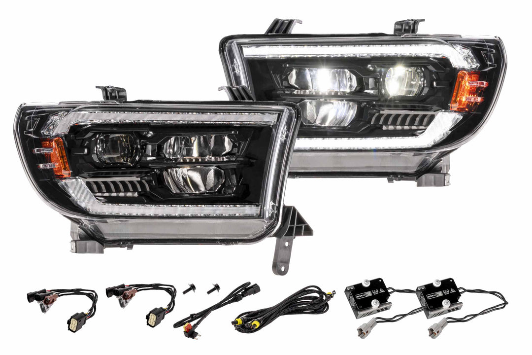 Morimoto 07-13 Toyota Tundra &amp; 08-17 Sequoia XB Evo Hybrid LED Headlights