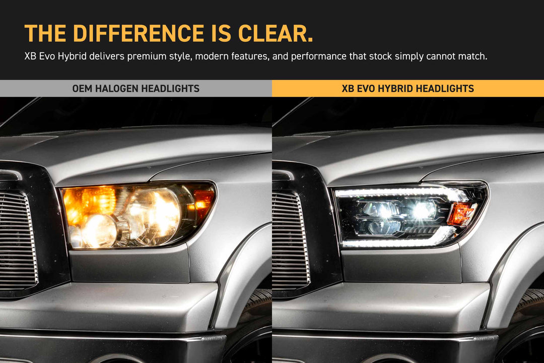 Morimoto 07-13 Toyota Tundra &amp; 08-17 Sequoia XB Evo Hybrid LED Headlights