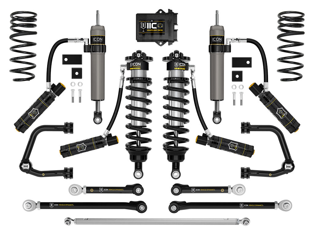 ICON Vehicle Dynamics 2023-2026 Toyota Sequoia, 3-4.25" Lift, Stage 3 3.0 Suspension System, Tubular, TRD