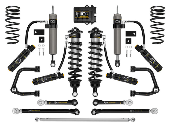 ICON Vehicle Dynamics 2023-2026 Toyota Sequoia, 3-4.25" Lift, Stage 3 3.0 Suspension System, Tubular, TRD