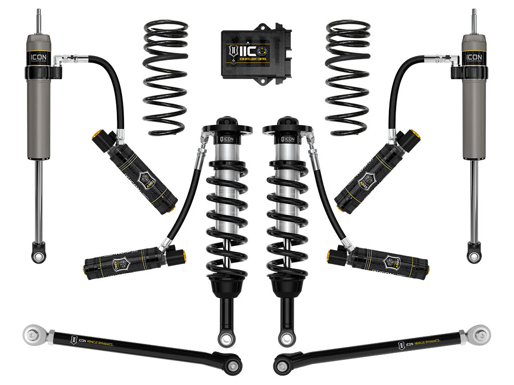ICON Vehicle Dynamics 2023-2026 Toyota Sequoia TRD Pro, 1-2.5" Lift, Stage 9 2.5 Suspension System, Tubular