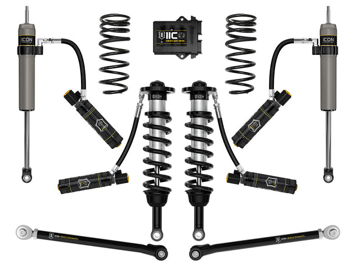 ICON Vehicle Dynamics 2023-2026 Toyota Sequoia TRD Pro, 1-2.5" Lift, Stage 9 2.5 Suspension System, Tubular