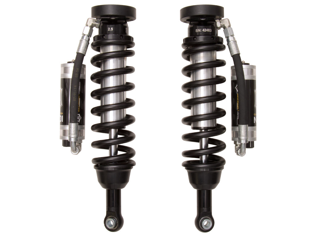 ICON Vehicle Dynamics 2011-2022 Ford Ranger T6, Front, 1-3” Lift, V.S. 2.5 Series Coilover Kit, Remote Reservoir w/ CDCV