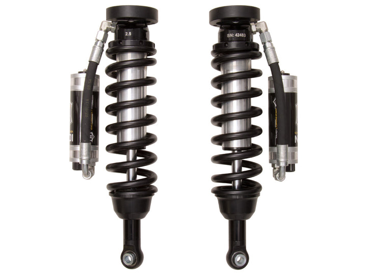 ICON Vehicle Dynamics 2011-2022 Ford Ranger T6, Front, 1-3” Lift, V.S. 2.5 Series Coilover Kit, Remote Reservoir w/ CDCV