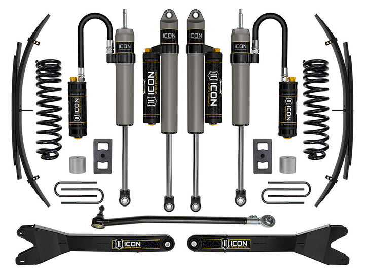 ICON Vehicle Dynamics 2023-2026 Ford F-250/F-350 Super Duty 4WD, Gas, 2.5" Lift, Stage 4 Suspension System w/ Radius Arms and Expansion Packs