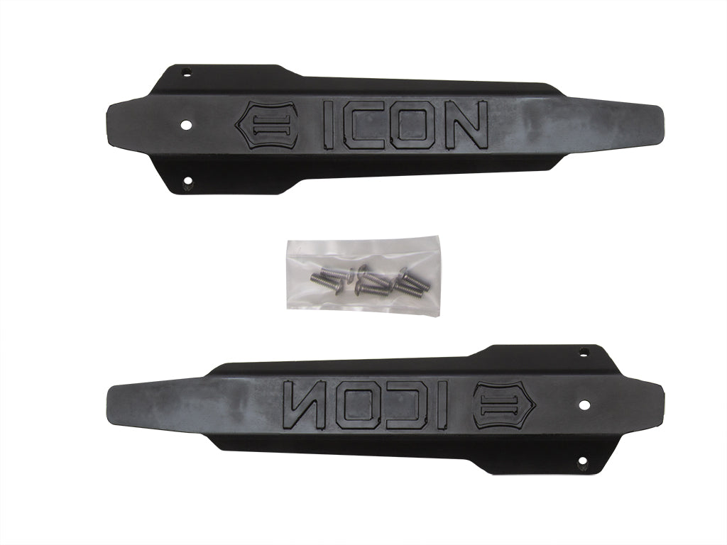 ICON Vehicle Dynamics Shock Absorber Shin Guard Replacement Kit, 11" Long, Pair