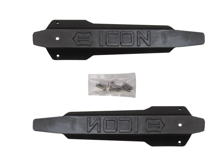 ICON Vehicle Dynamics Shock Absorber Shin Guard Replacement Kit, 11" Long, Pair