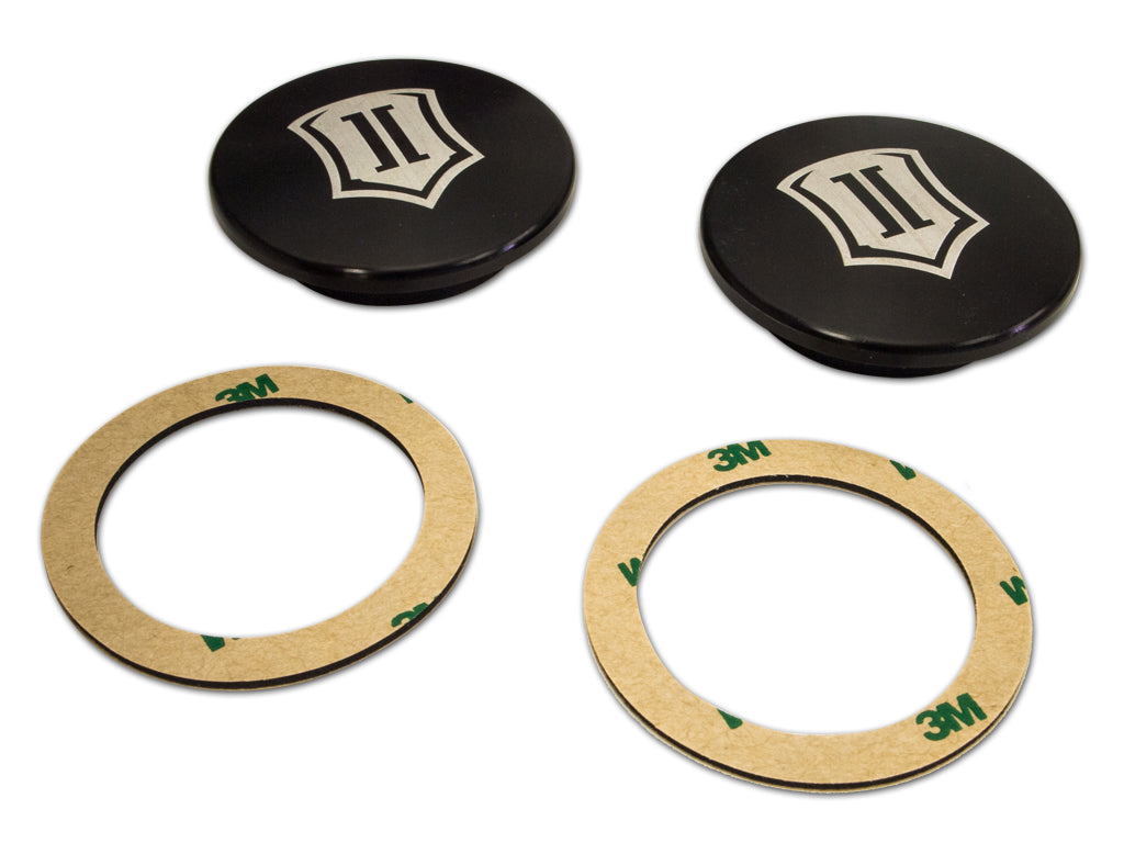 ICON Vehicle Dynamics Vehicle Dynamics Tubular Upper Control Arm Billet Cap Set