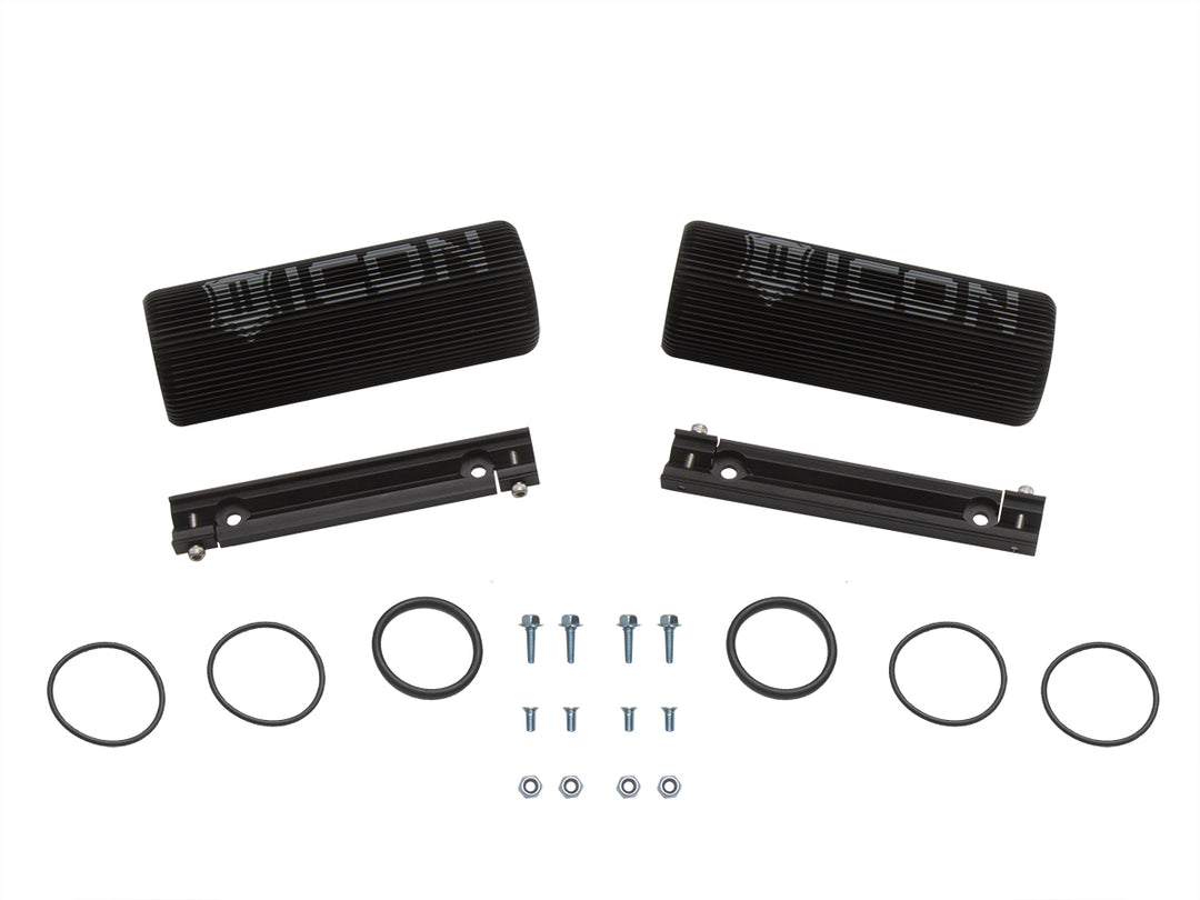 ICON Vehicle Dynamics Finned Reservoir Upgrade Kit, 7.5" Long
