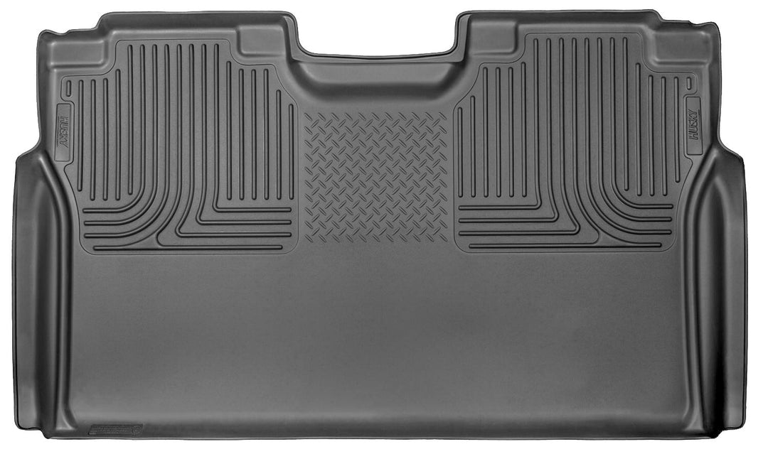 Husky Liners WeatherBeater 2nd Seat Floor Liner - 2017-2027 Ford F-250 Super Duty