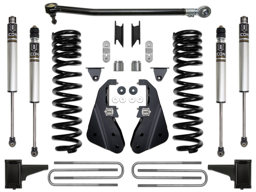 ICON Vehicle Dynamics 2017-2019 Ford F250/F350, 4.5" Lift, Stage 1 Suspension System