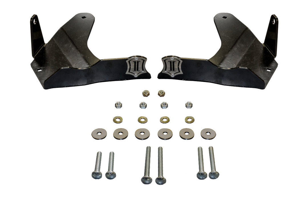 ICON Vehicle Dynamics 2007-2009 Toyota FJ Cruiser, Lower Control Arm Skid Plate, Kit