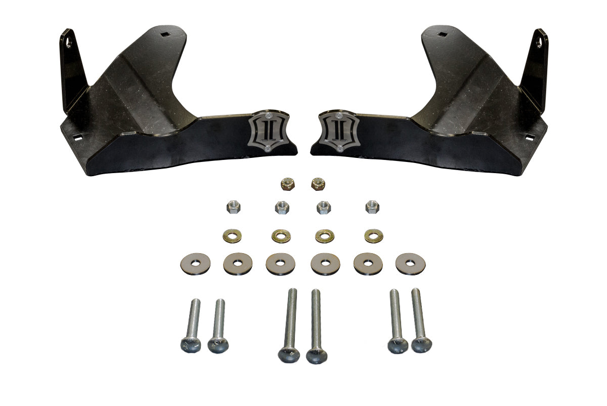 ICON Vehicle Dynamics 2007-2009 Toyota FJ Cruiser, Lower Control Arm Skid Plate, Kit