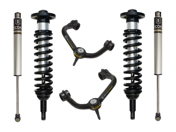 ICON Vehicle Dynamics 2004-2008 Ford F-150 2WD, 0-2.63" Lift, Stage 2 Suspension System, Tubular
