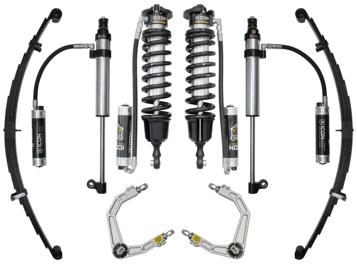 ICON Vehicle Dynamics 2007-2021 Toyota Tundra, 1.63-3" Lift, 3.0 Stage 1 Suspension System, Billet