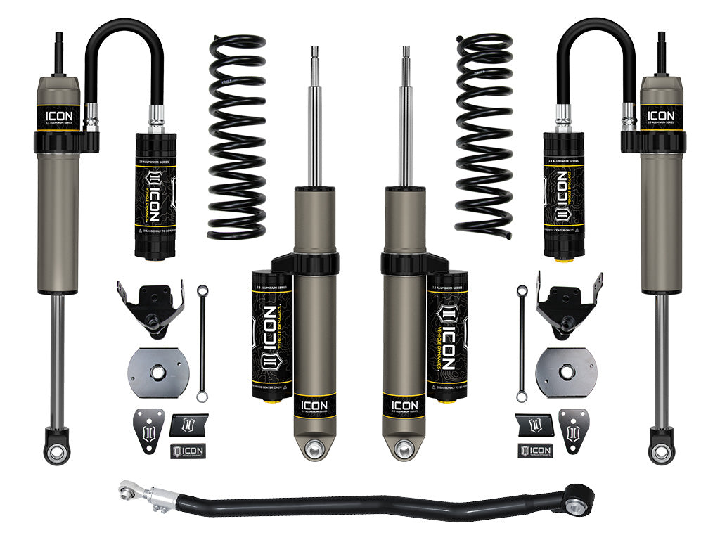 ICON Vehicle Dynamics 2014-2026 Ram 2500 4WD, Diesel, Coil Spring Rear, 4.5" Lift, Stage 2 Suspension System
