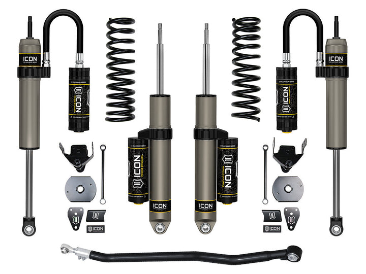 ICON Vehicle Dynamics 2014-2026 Ram 2500 4WD, Diesel, Coil Spring Rear, 4.5" Lift, Stage 2 Suspension System