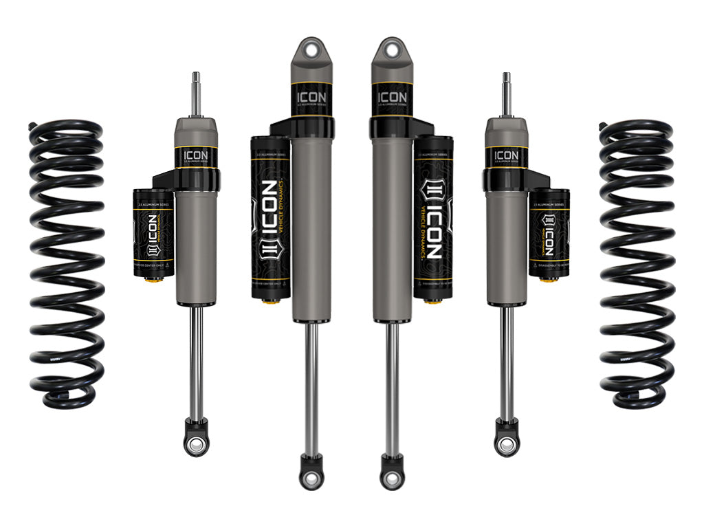 ICON Vehicle Dynamics 2023 Ford F-250/F-350 Super Duty 4WD Diesel, 2.5" Lift, Stage 2 Suspension System