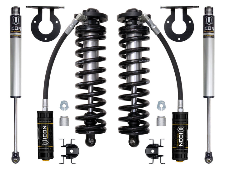 ICON Vehicle Dynamics 2017-2023 Ford F-250/F-350 Super Duty 4WD, 2.5-3" Lift, Stage 1 Coilover Conversion System