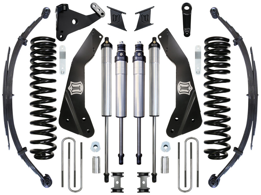 ICON Vehicle Dynamics 2011-2016 Ford F250/F350, 7" Lift, Stage 3 Suspension System