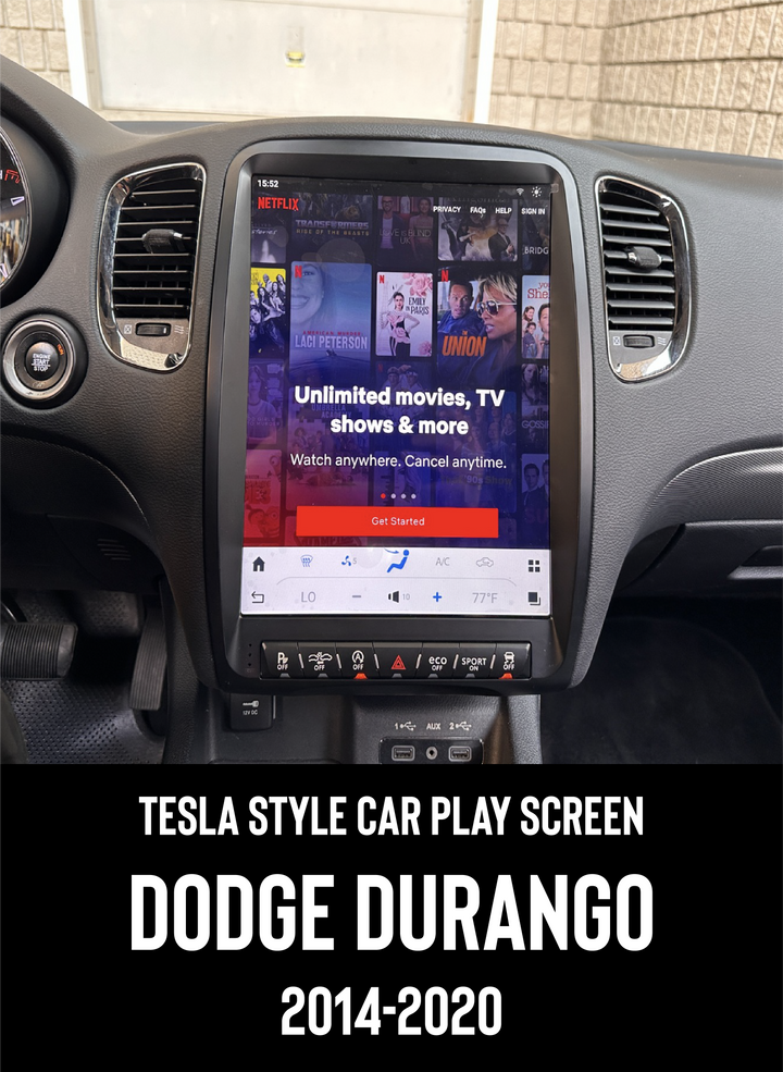 Dodge Durango Tesla Style Screen 2014-2020