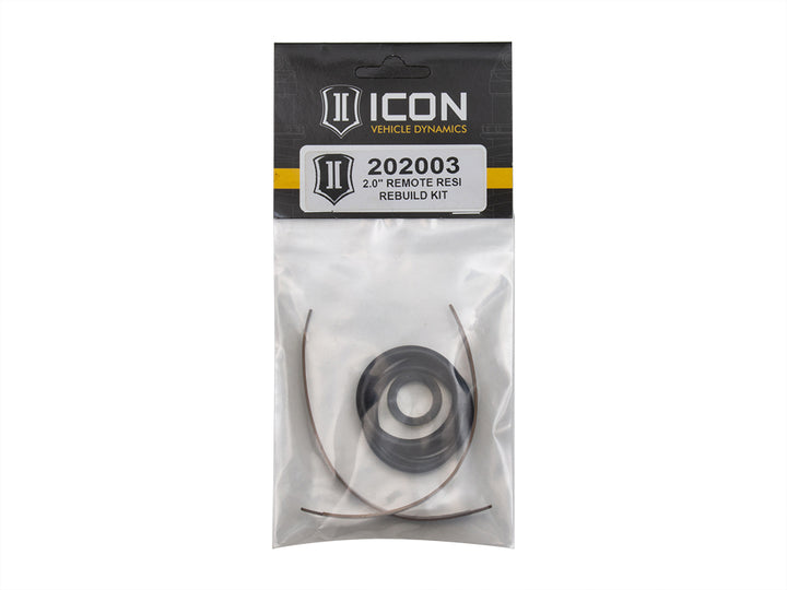 ICON Vehicle Dynamics 2.0 Aluminum Series Shock Absorber, Rebuild Kit, Remote Reservoir