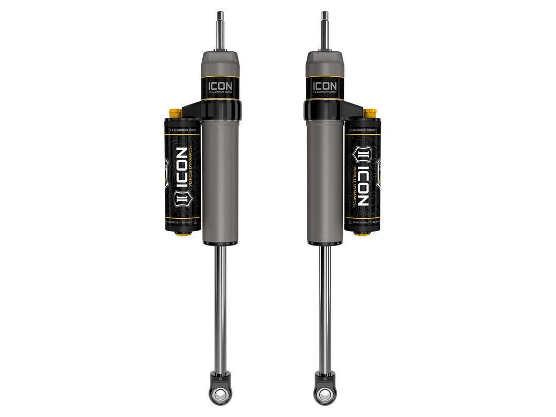 ICON Vehicle Dynamics 2019-2026 Ram 1500, 0-3” Lift, Rear, V.S. 2.5 Aluminum Series Shock Absorbers, Piggyback Reservoir w/ CDCV, Pair