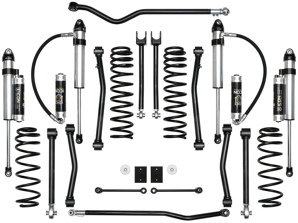 ICON Vehicle Dynamics 2018-Up Jeep JL Wrangler, 2.5" Lift, Stage 8 Suspension System
