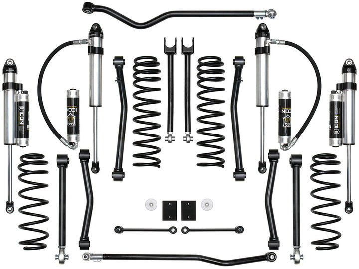 ICON Vehicle Dynamics 2018-Up Jeep JL Wrangler, 2.5" Lift, Stage 8 Suspension System
