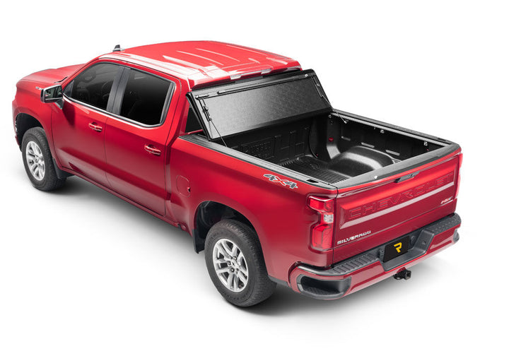 BAK BAKFlip G2 Hard Folding Truck Bed Cover Rails Mounted Low Enough To Use Standard C Clamps 1988-2013 C/K Pickup/Silverado/Sierra/1988-2014 2500 HD/3500 HD