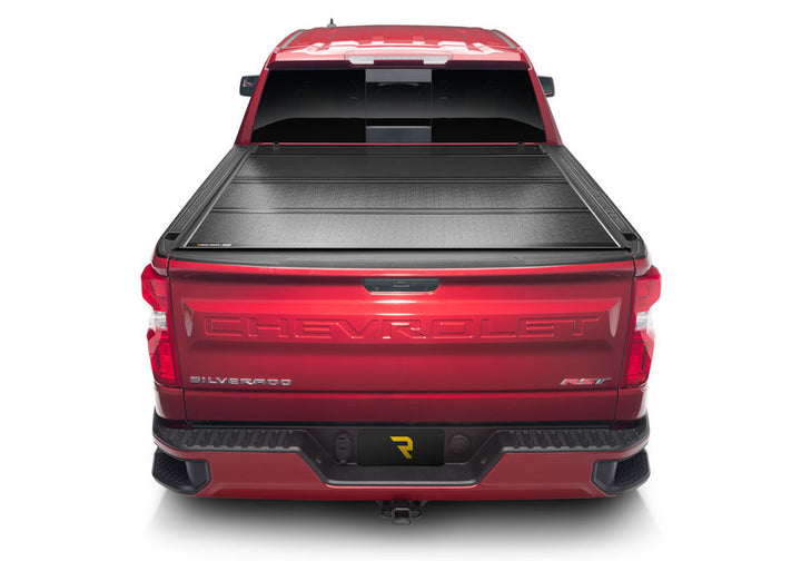 BAK BAKFlip G2 Hard Folding Truck Bed Cover Rails Mounted Low Enough To Use Standard C Clamps 1988-2013 C/K Pickup/Silverado/Sierra/1988-2014 2500 HD/3500 HD