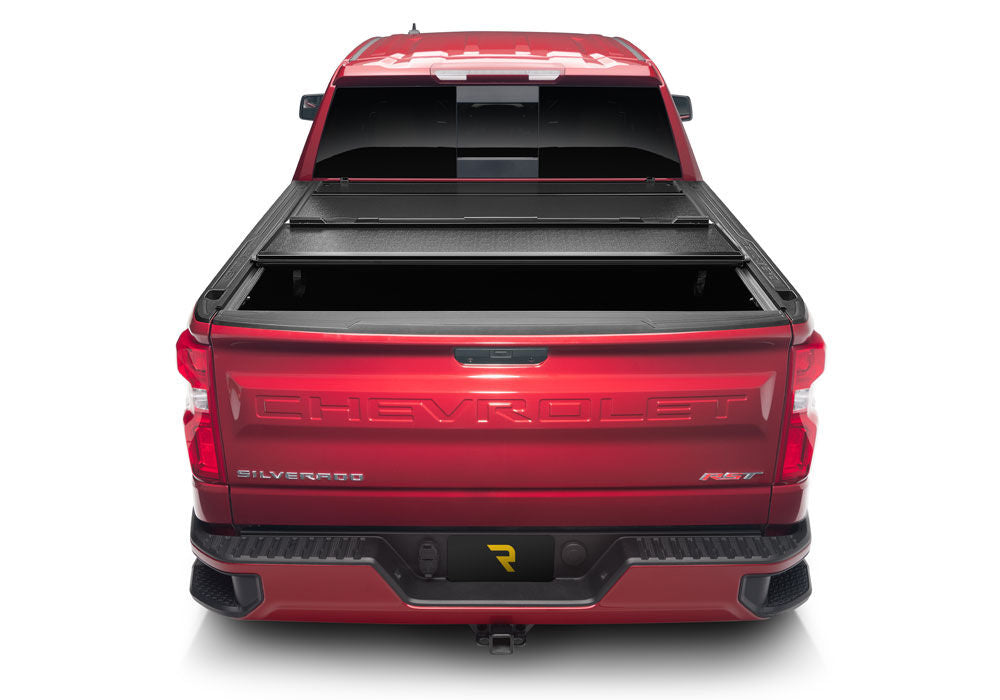 BAK BAKFlip G2 Hard Folding Truck Bed Cover Rails Mounted Low Enough To Use Standard C Clamps 1988-2013 C/K Pickup/Silverado/Sierra/1988-2014 2500 HD/3500 HD