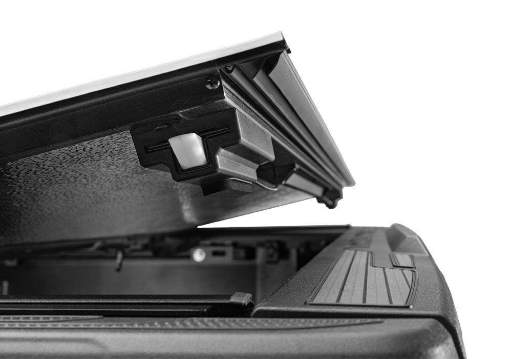 BAK BAKFlip G2 Hard Folding Truck Bed Cover Rail Mounts Near Top of Bed Rail 2005-2015 Toyota Tacoma with Deck Rail System