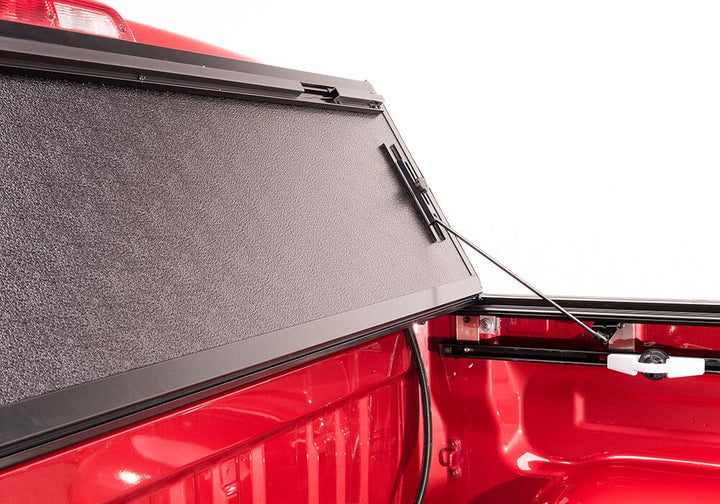 BAK BAKFlip G2 Hard Folding Truck Bed Cover Rail Mounts Near Top of Bed Rail Rails Can Be Lowered Using Drop Down Brackets 2007-2021 Toyota Tundra without Deck Rail System without Trail Special Edition Storage Boxes