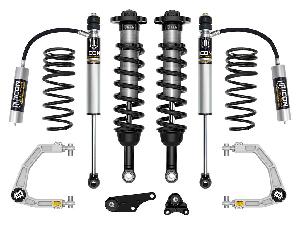 ICON Vehicle Dynamics 2024-2026 Toyota Tacoma 1.25-3" Lift, Stage 3 Suspension System, Billet, Triple Rate Rear Springs