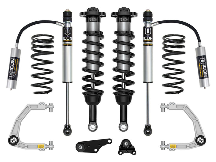 ICON Vehicle Dynamics 2024-2026 Toyota Tacoma 1.25-3" Lift, Stage 3 Suspension System, Billet, Triple Rate Rear Springs