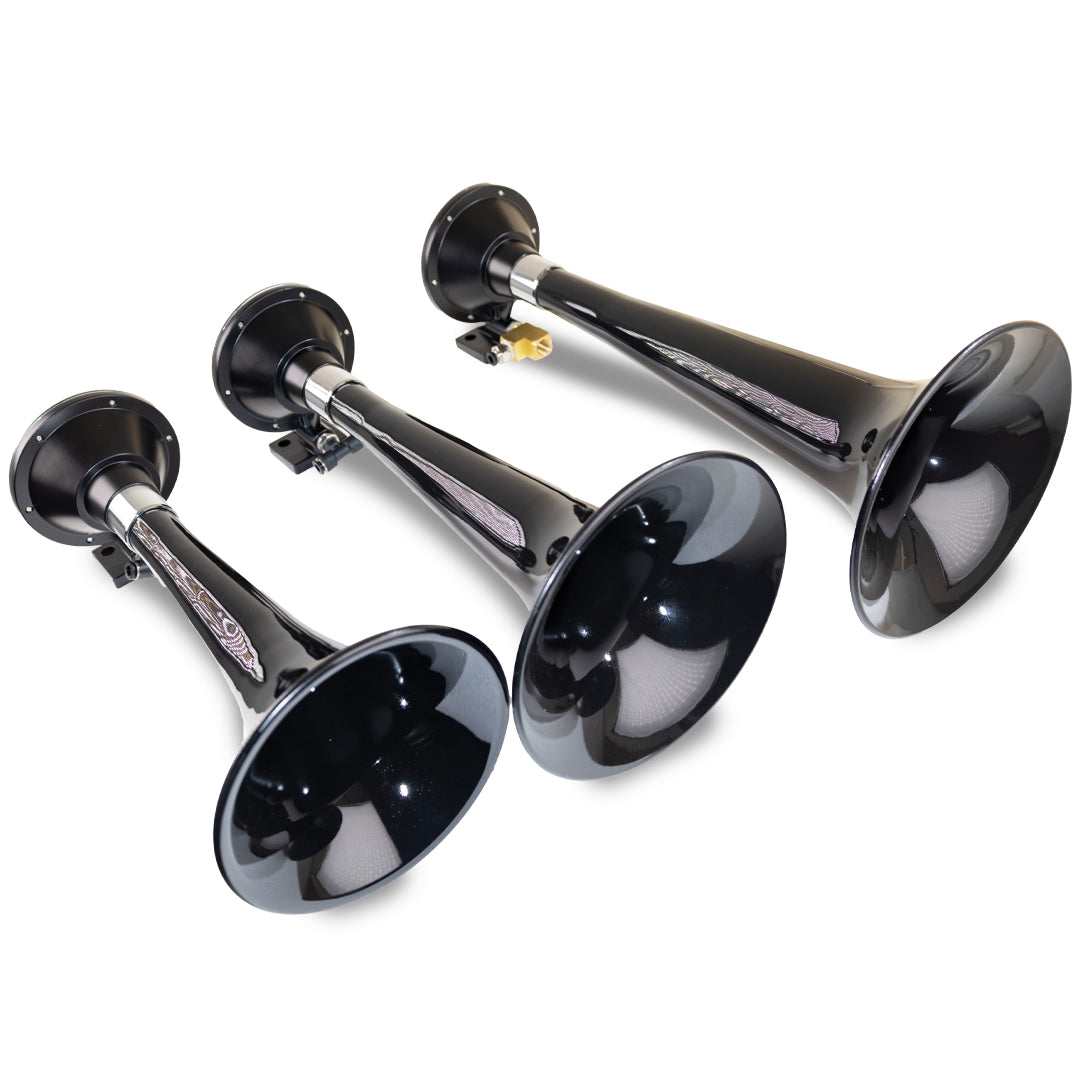 Kleinn Beast 230 Train Horn &amp; Onboard Air System - 2020-2026 Silverado &amp; Sierra HD - Model 230 horn