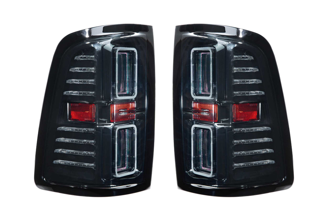 XB LED Tail Lights: Dodge Ram 1500 (19+ / Gen I / Smoked Lens / Set)