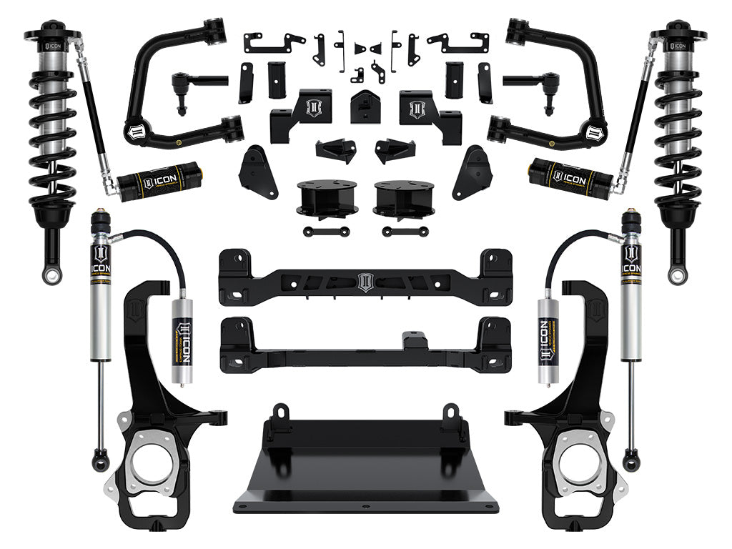 ICON Vehicle Dynamics 2022-2026 Toyota Tundra, 6" Lift, Stage 3 Suspension System, Tubular