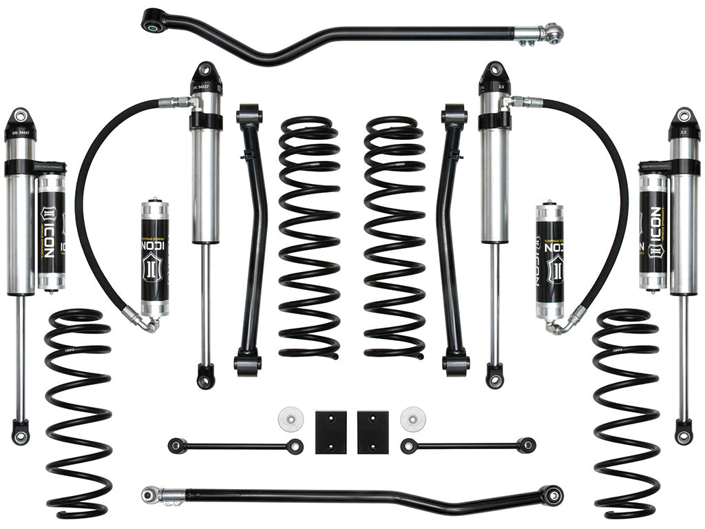 ICON Vehicle Dynamics 2018-Up Jeep JL Wrangler, 2.5" Lift, Stage 5 Suspension System