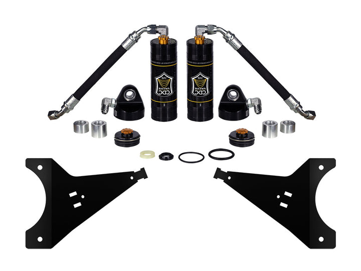 ICON Vehicle Dynamics 1996-2004 Toyota Tacoma, Front, Coilover Reservoir w/ CDCV Upgrade Kit With Seals, Pair