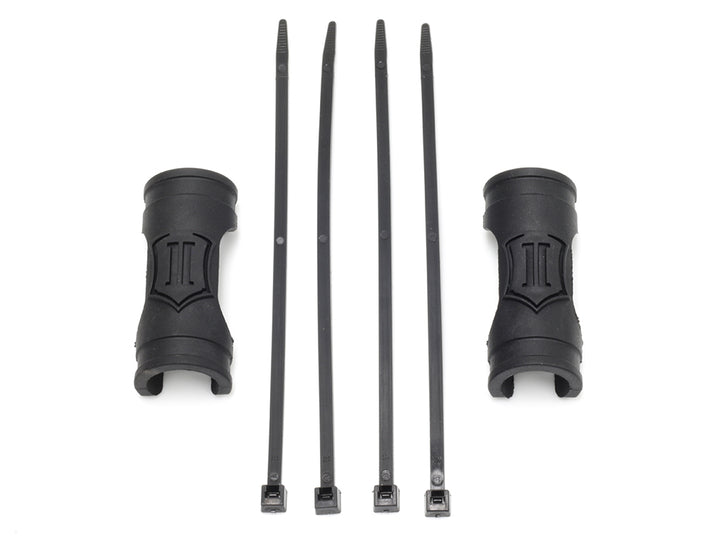 ICON Vehicle Dynamics -4 To -10 Shock Reservoir Hose Shield Kit