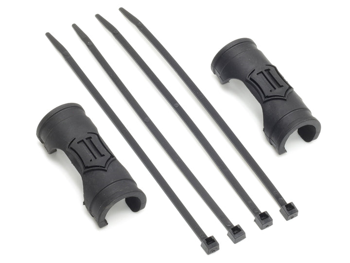 ICON Vehicle Dynamics -4 To -10 Shock Reservoir Hose Shield Kit
