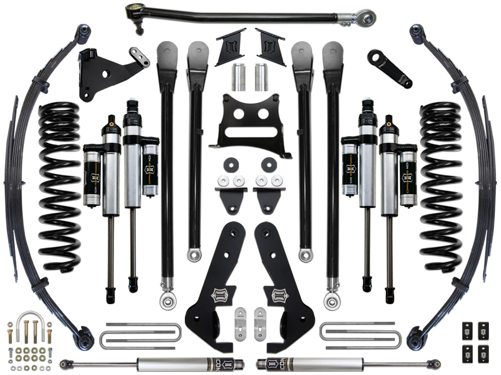 ICON Vehicle Dynamics 2017-2022 Ford F250/F350, 7" Lift, Stage 4 Suspension System
