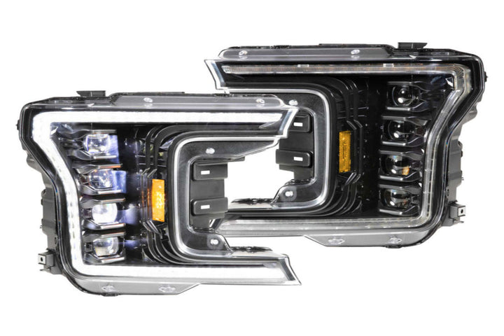 Morimoto 18-20 Ford F-150 XB LED Headlights (Amber DRL)