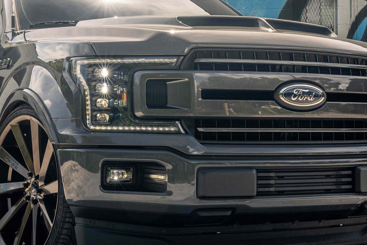 Morimoto 18-20 Ford F-150 XB LED Headlights (White DRL)